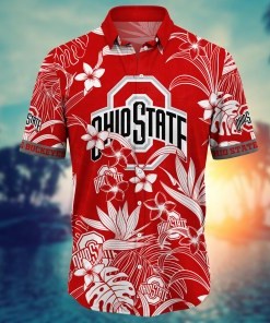 Ohio State Buckeyes NCAA Flower Hawaii Shirt For Fans Ver 30