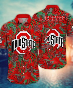 Ohio State Buckeyes NCAA Flower Hawaii Shirt For Fans Ver 33