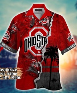 Ohio State Buckeyes NCAA Flower Hawaii Shirt For Fans Ver 35
