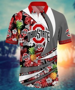 Ohio State Buckeyes NCAA Flower Hawaii Shirt For Fans Ver 7