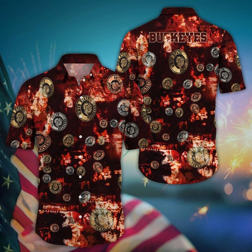 Ohio State Buckeyes NCAA Hawaii Shirt For Fans Ver 2