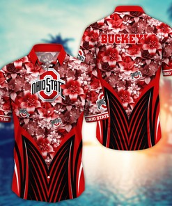 Ohio State Buckeyes NCAA Hawaiian Shirt, Aloha Shirt Ver 1
