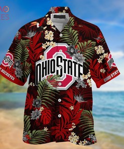 Ohio State Buckeyes Summer Hawaiian Shirts, With Tropical Patterns for Fans