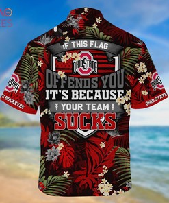 Ohio State Buckeyes Summer Hawaiian Shirts, With Tropical Patterns for Fans
