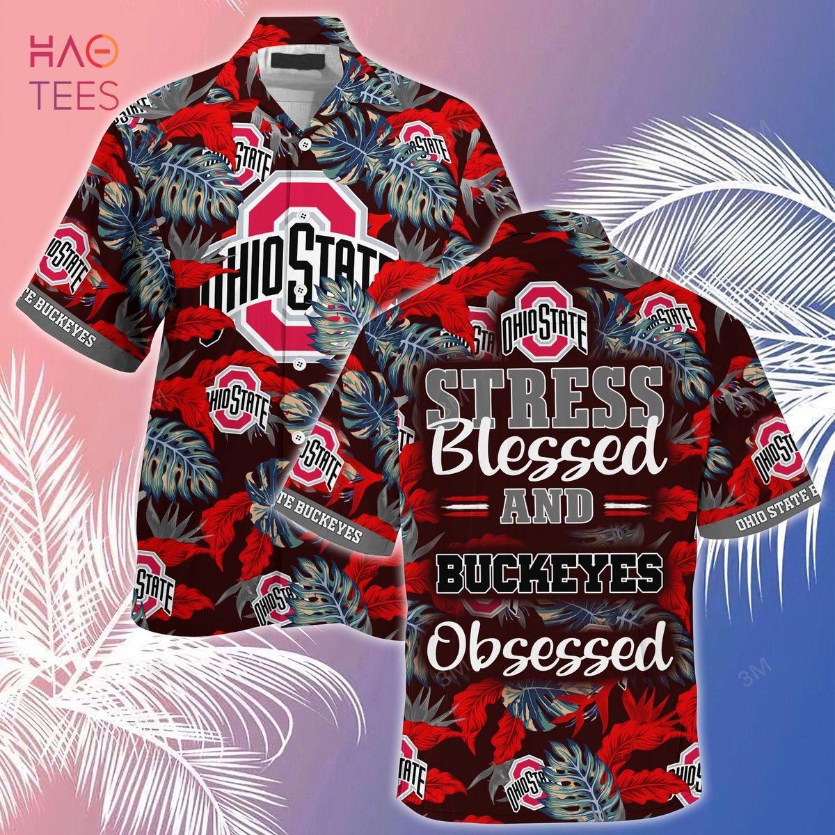 Ohio State Buckeyes Summer Hawaiian Shirts for Fans