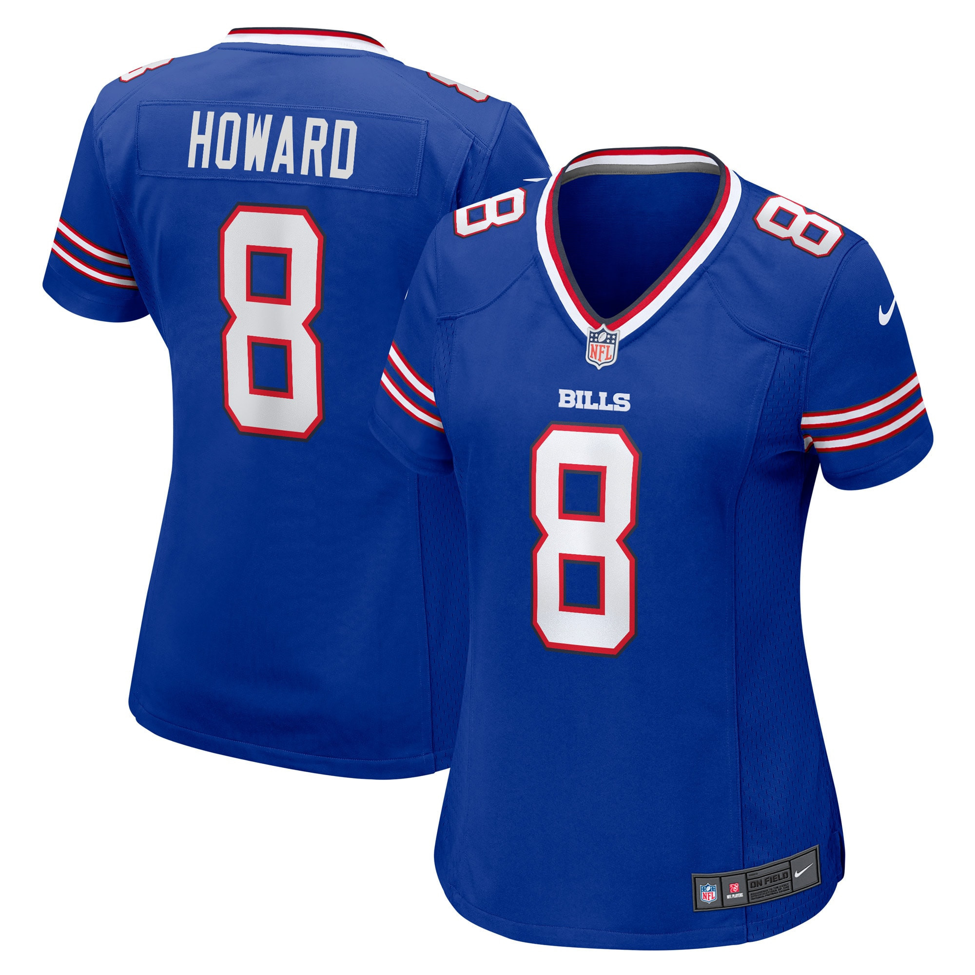 O.j. Howard Buffalo Bills Womens Game Jersey - Royal Nfl