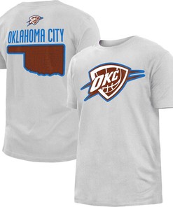 Oklahoma City Thunder New Era 2022/23 City Edition T-Shirt - White
