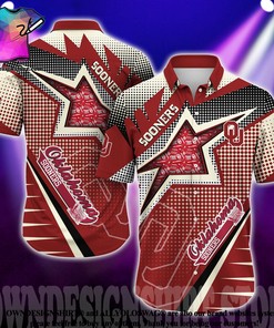 Oklahoma Sooners All Over Print Hawaiian Shirt New Gift for Summer