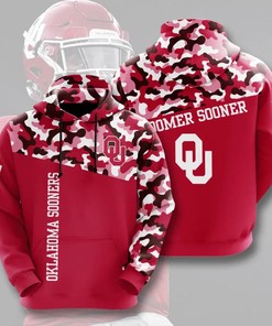Oklahoma Sooners Camo for Fan 3D Hoodie Oklahoma Sooners Gifts for Him