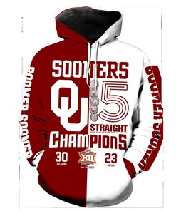 Oklahoma Sooners Champions 3D Hoodie Oklahoma Sooners Gifts for Her
