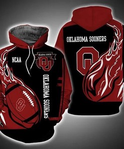 Oklahoma Sooners Fireball Heat 3D Hoodie College Gifts