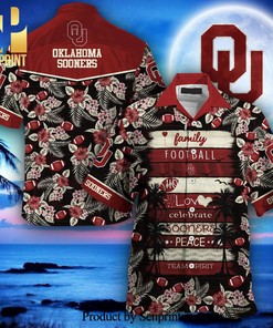 Oklahoma Sooners Hawaiian Shirt New Gift for Summer