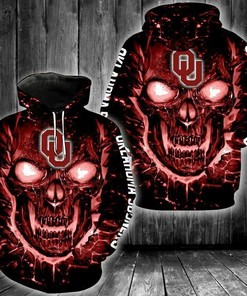 Oklahoma Sooners Hoodie NCAA Style 3D 3D All Over Print Hoodie Zip Hoodie Gifts for Fans