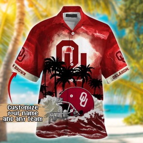Oklahoma Sooners NCAA Best Hawaiian Shirt Ever- Customize Any Team Any League