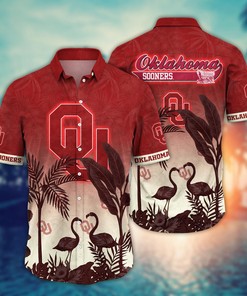 Oklahoma Sooners NCAA Flower Hawaii Shirt For Fans Ver 10