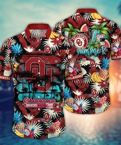 Oklahoma Sooners NCAA Flower Hawaii Shirt For Fans Ver 14