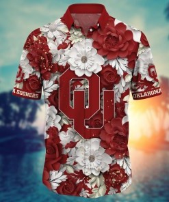 Oklahoma Sooners NCAA Flower Hawaii Shirt For Fans Ver 15