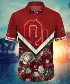 Oklahoma Sooners NCAA Flower Hawaii Shirt For Fans Ver 18