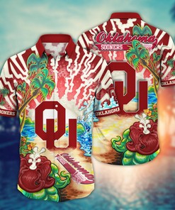 Oklahoma Sooners NCAA Flower Hawaii Shirt For Fans Ver 2