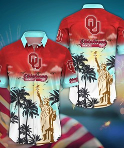 Oklahoma Sooners NCAA Flower Hawaii Shirt For Fans Ver 24