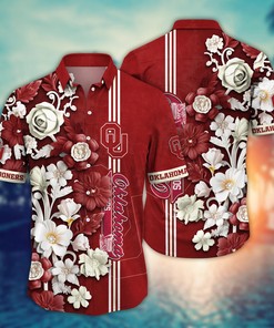 Oklahoma Sooners NCAA Flower Hawaii Shirt For Fans Ver 25