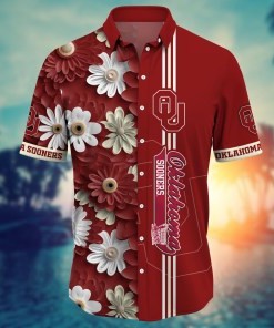 Oklahoma Sooners NCAA Flower Hawaii Shirt For Fans Ver 26