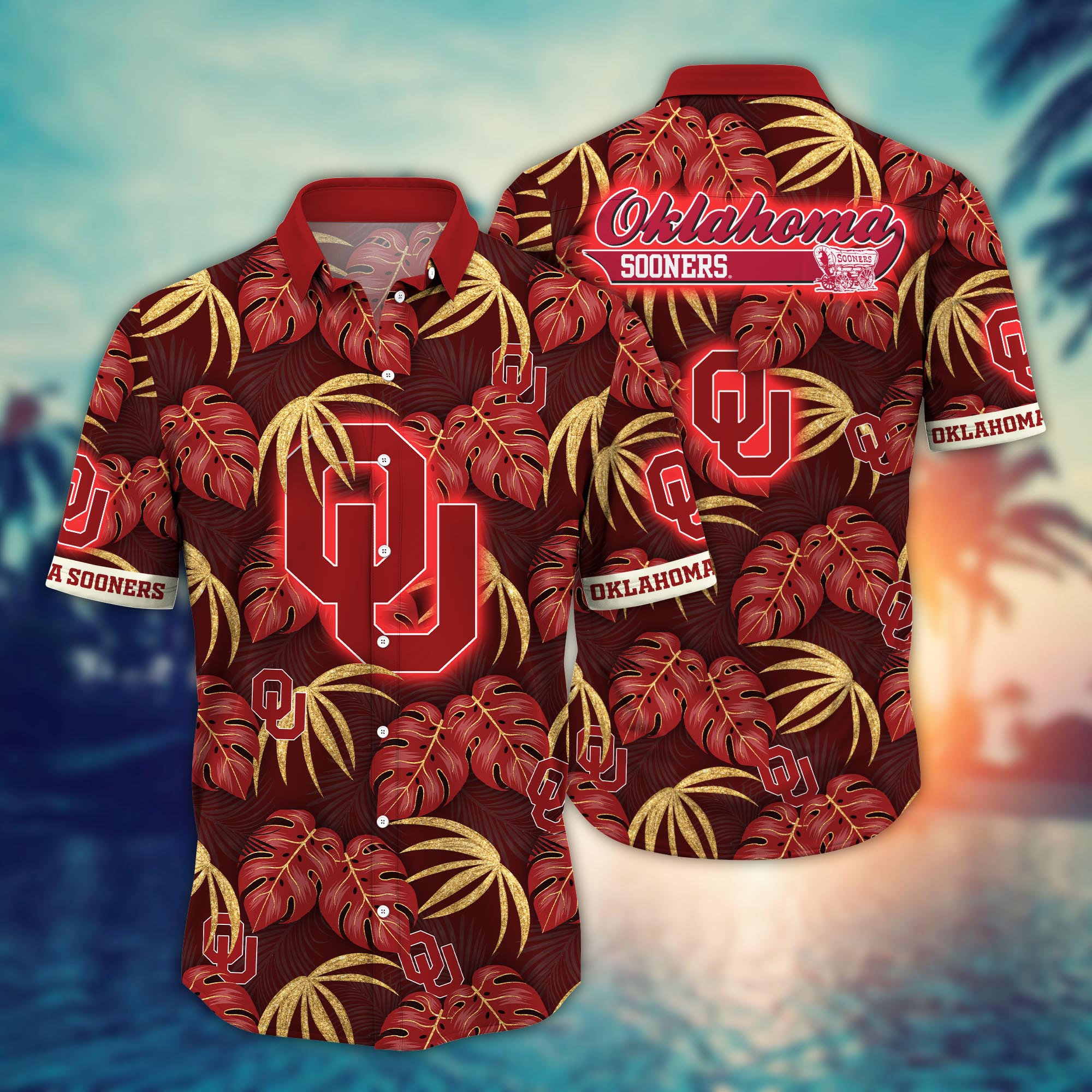 Oklahoma Sooners NCAA Flower Hawaii Shirt For Fans Ver 33