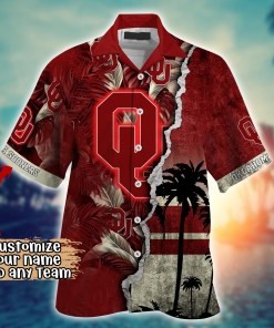 Oklahoma Sooners NCAA Flower Hawaii Shirt For Fans Ver 34