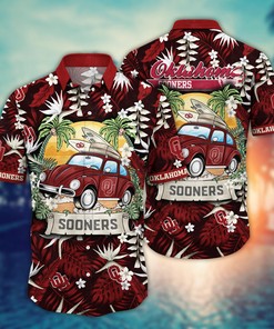 Oklahoma Sooners NCAA Flower Hawaii Shirt For Fans Ver 35