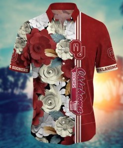 Oklahoma Sooners NCAA Flower Hawaii Shirt For Fans Ver 36