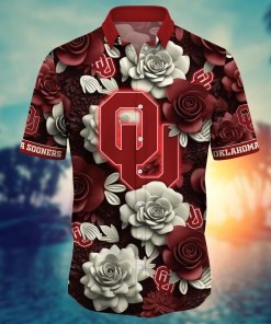 Oklahoma Sooners NCAA Flower Hawaii Shirt For Fans Ver 37