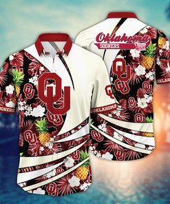 Oklahoma Sooners NCAA Flower Hawaii Shirt For Fans Ver 6
