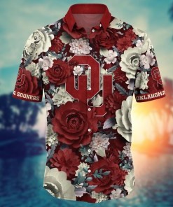 Oklahoma Sooners NCAA Flower Hawaii Shirt For Fans Ver 8