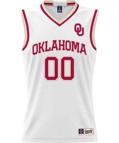 Oklahoma Sooners NIL Men Basketball Custom Jersey - White
