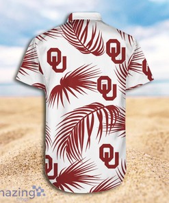 Oklahoma Sooners Palm Leaves Hawaiian Shirt