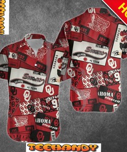 Oklahoma Sooners Team Hawaiian Shirt