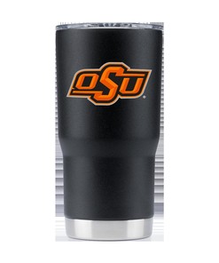 Oklahoma State Black Tumbler - Oklahoma State Black Team Logo Tumbler - Go Cowboys