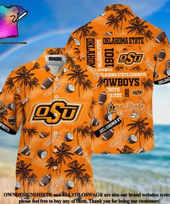 Oklahoma State Cowboys All Over Print Hawaiian Shirt New Gift for Summer