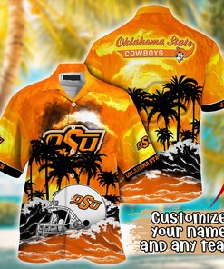 Oklahoma State Cowboys NCAA Best Hawaiian Shirt Ever- Customize Any Team Any League
