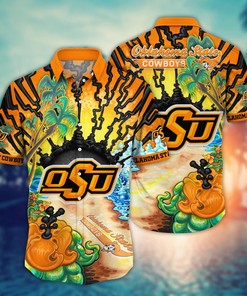 Oklahoma State Cowboys NCAA Flower Hawaii Shirt For Fans Ver 1