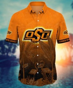 Oklahoma State Cowboys NCAA Flower Hawaii Shirt For Fans Ver 11