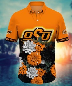 Oklahoma State Cowboys NCAA Flower Hawaii Shirt For Fans Ver 13