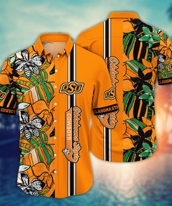 Oklahoma State Cowboys NCAA Flower Hawaii Shirt For Fans Ver 15