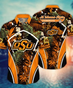 Oklahoma State Cowboys NCAA Flower Hawaii Shirt For Fans Ver 17