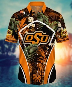 Oklahoma State Cowboys NCAA Flower Hawaii Shirt For Fans Ver 17