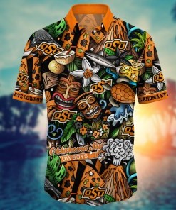 Oklahoma State Cowboys NCAA Flower Hawaii Shirt For Fans Ver 18