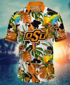 Oklahoma State Cowboys NCAA Flower Hawaii Shirt For Fans Ver 2