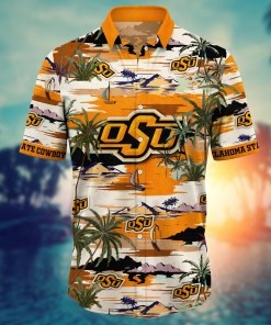 Oklahoma State Cowboys NCAA Flower Hawaii Shirt For Fans Ver 22