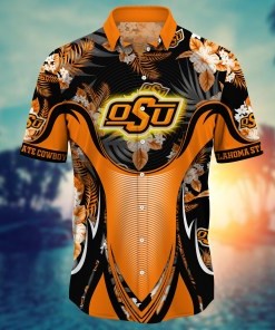 Oklahoma State Cowboys NCAA Flower Hawaii Shirt For Fans Ver 24
