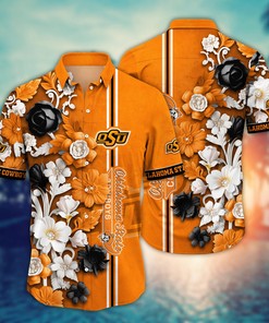 Oklahoma State Cowboys NCAA Flower Hawaii Shirt For Fans Ver 25